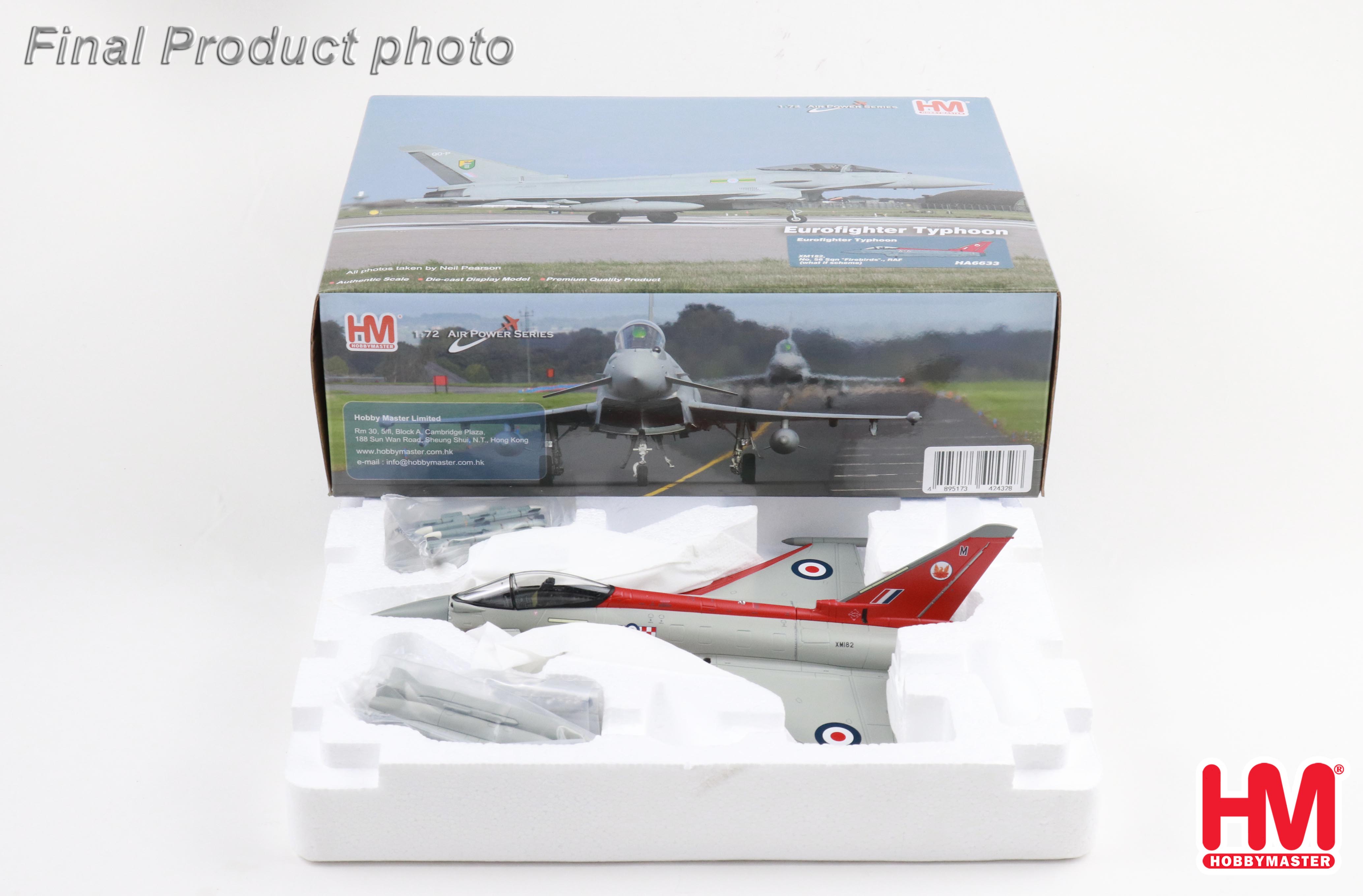 Eurofighter Typhoon XM182, No. 56 Sqn 